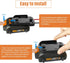Power Wheel Adapter with Fuse & Switch, Secure Battery Adapter for WORX 20V PowerShare Lithium Battery, with 12 Gauge Wire,Good Power Convertor fo...