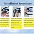 2Pcs Blind Spot Car Mirror, 2" Round Rear View Mirrors Frameless HD Glass 360 Degree Adjustable Wide-angle Suction Cup Design Side Blindspot Conve...