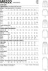 McCall's Misses' High-Waisted Pencil Skirt Sewing Pattern Kit, Code M8222, Sizes 6-8-10-12-14, Multicolor...
