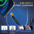 OIITH MFi Certified for iPhone Charger Cable 3 Pack 3 Ft, for Lightning Charging Cord, Fast 2.4A for iPhone USB Cord Compatible with iPhone12/11/X...