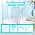 Acrylic Book Stand with Ledge,4PC 4 Inch Clear Acrylic Display Easel Transparent Display Stand Holder Tablet Holder for Displaying Books,Magazine,...