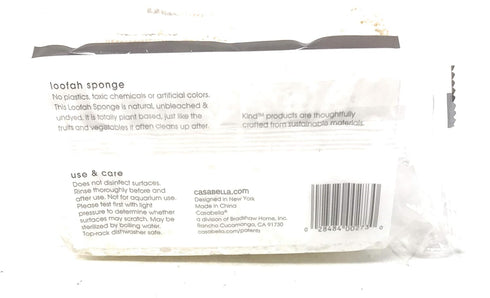 Casabella Loofah Sponge 2 Count, 2 CT...
