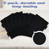 8 Pack Replacement Air Filters for Microwave Oven, Premium Activated Charcoal Air Filters Compatible with Whirlpool Over The Range Microwaves YKML...