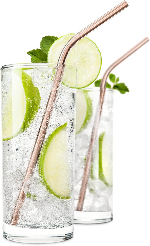 Copper Cocktail Straws by Viski®...
