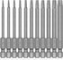 Torx Head Screwdriver Bit Set, 11 PCS Magnetic Torx Bit Set, 3 inch Security Torx Bit Set, S2 Steel Star Screwdriver Kit Tools for Shark Vacuum...