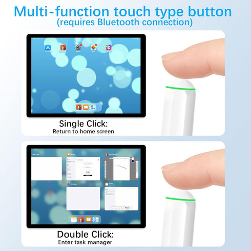 Stylus Pen for iPad with Magnetic Wireless Charging, Fast Charge 2nd Generation Apple iPad Pencil Compatible with iPad Air 3/4/5, iPad Mini 5/6, i...