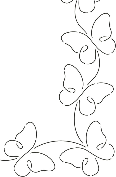 Quilting Creations Promise Border Quilt Stencil, 4-1/2"...
