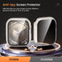 Goton Waterproof Privacy Case for Apple Watch Series 9 8 7 6 5 4 SE Ultra 40mm 44mm 41mm 45mm 49mm, Hard PC Bumper Tempered Glass Screen Protector...
