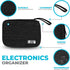 Electronics Charger Organizer - Travel Cable Case for Cords, Chargers, and Tech Accessories...