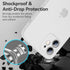 QLTYPRI Ultra Thin Case for iPhone 12 Case 6.1 inch with Full Coverage Camera Protection, Translucent Matte Slim Lightweight Soft Silicone TPU Bum...