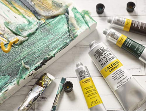 Winsor & Newton Galeria Acrylic Color, 200ml (6.75-oz) Tube, Permanent Magenta...