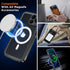 Magnetic for iPhone 15 Pro Case Waterproof with Built-in Screen Protector,Compatible with MagSafe Shockproof Dustproof Heavy Duty Full Body Protec...