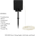 Pure Garden Solar-Powered 100 Fairy Lights, Warm White...