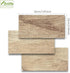 funlife 27Pcs Peel and Stick PVC Faux Wood Grain Effect Tile Picture Sticker, Self-Adhesive Non-3D Backsplash Decals for Kitchen Bathroom...