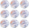 LONGWIN 84pcs AB Crystal Round Beads 8mm Vertical Hole Adabele Austrian Glass Round Ball Pendants Beads Charms for DIY Project Earring, Necklaces,...