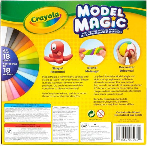 Crayola Model Magic Deluxe Variety Pack (14 Packs), Kids Air Dry Clay, Modeling Clay Alternative, Kids Craft Supplies, 7oz...