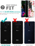 Floral Clear Pretty Phone Case for LG G8 ThinQ (2019 Release) for Women Girls,Flower Design Transparent Slim Soft Drop Proof TPU Bumper Cushion Si...