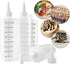 Cornucopia Brands 8-Ounce Plastic Squeeze Bottles w/ Graduated Measurements (8-Pack); Great for Kitchen, Portion Control, Condiments, Cosmetic Use...