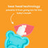 oogiebear Infant-to-Toddler Training Toothbrush - 0-2 years - 360° Soft Silicone, Promotes safe Brushing, Baby & Kids Health - Teddy Bear Design O...