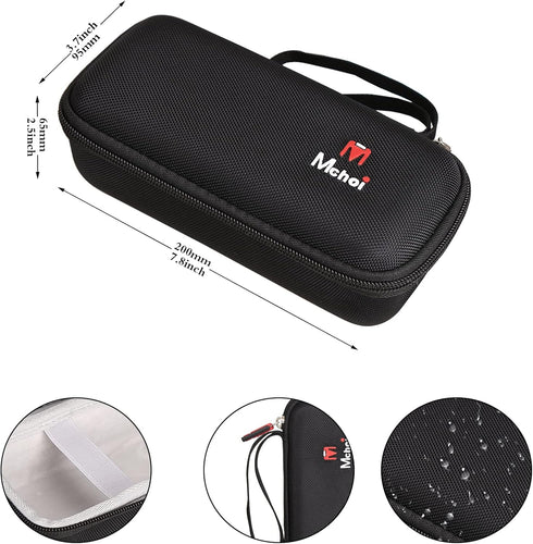 Mchoi Shockproof Carrying Case Fits for Gimbal Stabilizer for Smartphone 3-Axis Phone Gimbal, Shockproof Waterproof Black Travel Protective Case, ...