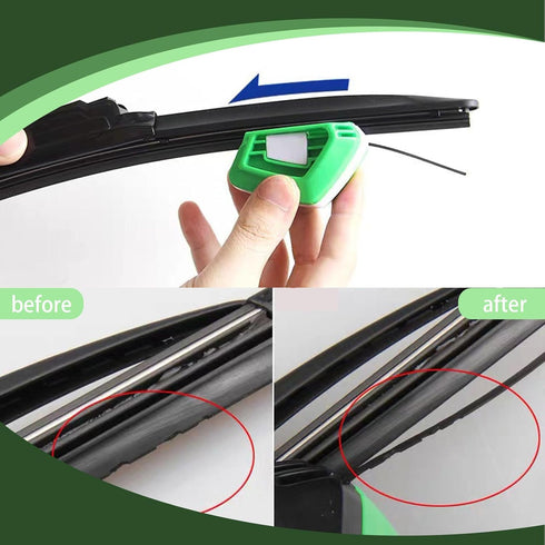 1 PC Car Windshield Wiper Regroover, Cleaning Car Wiper Blade Cutter Repairer, ABS Wiper DIY Smart Quickly Repair Tool, Maintenance Accessories, C...