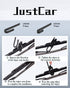 OEM QUALITY 20" +18" Premium All-Seasons Durable Stable And Quiet Metal Frame Windshield Wiper Blades(Set of 2)...