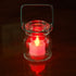 LumaBase Battery Operated Tea Light Candles, Green - Set of 12...