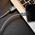 Rankie Micro USB Cable High Speed Data and Charging, Nylon Braided Charger Cord, 3-Pack, 3 Feet...