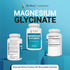 Dr. Berg's Magnesium Glycinate 400mg - Fully Chelated Magnesium Glycinate Capsules for Stress, Calm, Relaxation & Sleep Support - includes Magnesi...