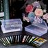 6 Pack Small Plastic Containers with Hinged Lids, Rectangle Clear Storage Boxes for Beads, Jewelry, Game Pieces, Crafts Items and Office Supplies ...