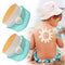 2 Pack Sunscreen Applicator for Kids, TemBelle Suntan Lotion Applicator Cream Brush Set with Protective Caps, Sunblock Applicator for Kids Baby To...