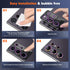 Hoerrye for Samsung Galaxy S24 Ultra Camera Lens Protector, Case-Friendly, Ultra-HD 9H Tempered Glass Screen Protector, Anti-Scratch, Space Titani...