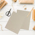 20 Sheets Silver Shimmer Cardstock 8.5 X 11", 92lb Thick Paper Card Stock Printer Paper Metallic Paper Double Faced Pearlescent Paper for Crafts D...