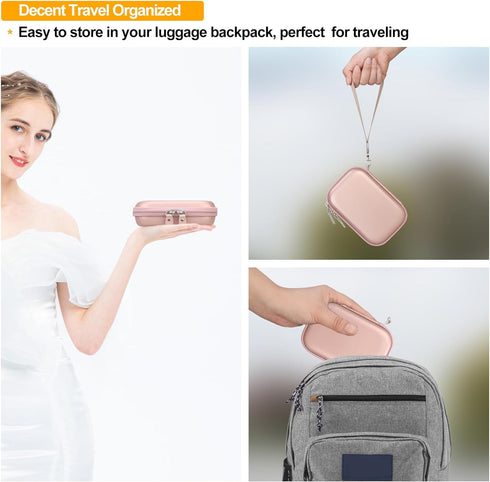 Digital Camera Carrying Case for CAMKORY/for toberto/for AiTechny/for VAHOIALD/for IWEUKJLO FHD 1080P Camera, Boys Girls Kids Compact Small Camera...