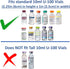 Insulin Fridge Holder Storage Case Organizer - Fits Standard 10ml U-100 Vials - Safe, Snug, Secure Vial Protector (Blue)...