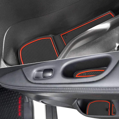 Auovo Anti Dust Mats for Rogue Accessories 2020 2019 2018 2017.5 2017 2016 2015 2014 Custom Fit Door Compartment Liners Car Cup Holder Insert Cent...