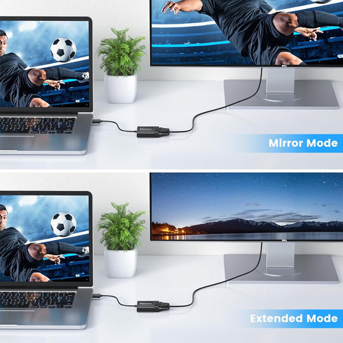 FOINNEX HDMI to VGA Adapter, HDMI to VGA Converter HDMI Male to VGA Female Adaptador for Computer, Desktop, Laptop, PC, Monitor, Projector, HDTV, ...