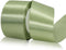 Sage Green Ribbon 2 inch x 25 Yards, Light Green Satin Ribbon for Flower Bouquet Accessories, Dusty Sage Silk Satin Ribbon for Wedding Invitations...