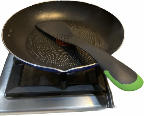 Kitchen Utensil 5 in 1 Multifunctional Nonstick Cutter, Turner, Colander, Soup Spoon, Spatula, Green...