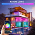 Smart Light Bulbs, WiFi Bluetooth Dimmable LED RGB Light Bulbs, Full Color Changing Light Bulb Smart Light Bulbs Compatible with Alexa & Google As...