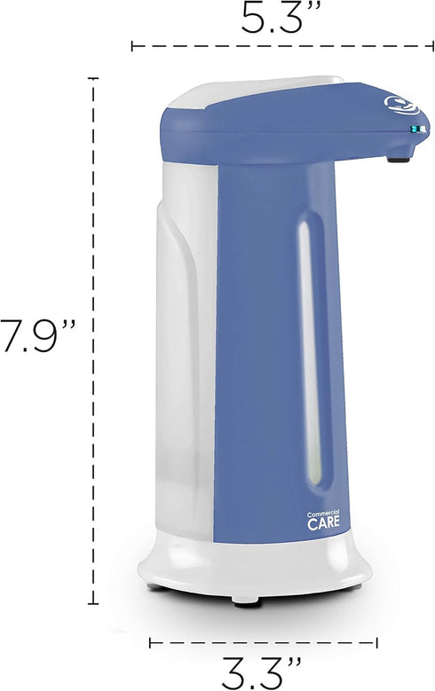 Touchless Soap, Hand Sanitizer Dispenser – Battery Operated Automatic Soap Dispenser with Dripless Design, Motion Sensor, Easy Clean (355 ml / 12 ...