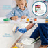Plastic Drop Cloth, Plastic Sheeting 13x13 Feet Plastic Drop Cloths for Painting Waterproof Dustproof Paint Plastic Covering Furniture Cover Floor...