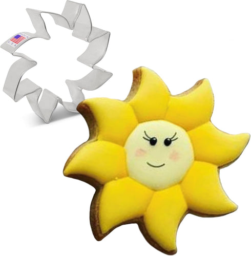 Ann Clark Cookie Cutters Sun Cookie Cutter, 4" Made in USA...