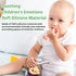 Baby Teething Toy Set - Silicone Teethers for Soothing Relief of Sore Gums, Heat Resistant up to 200°C, Includes Alphabet & Animal Shapes for Babi...