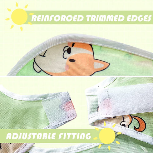 Little Dimsum Full Sleeved Feeding Bib 2 Pack,Baby & Toddler Waterproof Bib Apron,Food Protection Large Pocket Eating Smock 6-36 Months (Little Pu...