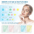 PITHER Pimple Patches for Face, Acne Patches Cute Star Zit Patches Covers for Skin Care, Hydrocolloid Spot Stickers Contain Centella Asiatica, Tea...