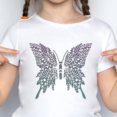 FINGERINSPIRE Butterfly Stencils Wall Decoration Template 11.8x11.8inch Plastic Butterfly Drawing Painting Stencils Templates Sets for Painting on...