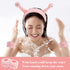 9 Pcs Skincare Headbands Snail Spa Headband and Wristband Set Alien Headband Pink Face Wash Wristbands Cute Makeup Headband Hair Band for Washing ...