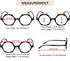 Eyekepper Small Hexagon Glasses for Women Reading - Mini Octagon Reading Eyeglasses Odd Readers Men - Tortoise...