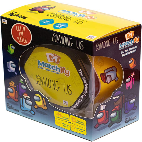 Matchify Card Game: Among Us Card Game| The Seriously Fun Challenge for Families Kids and Friends Travel Party Card Game - Catch The Match, Match ...